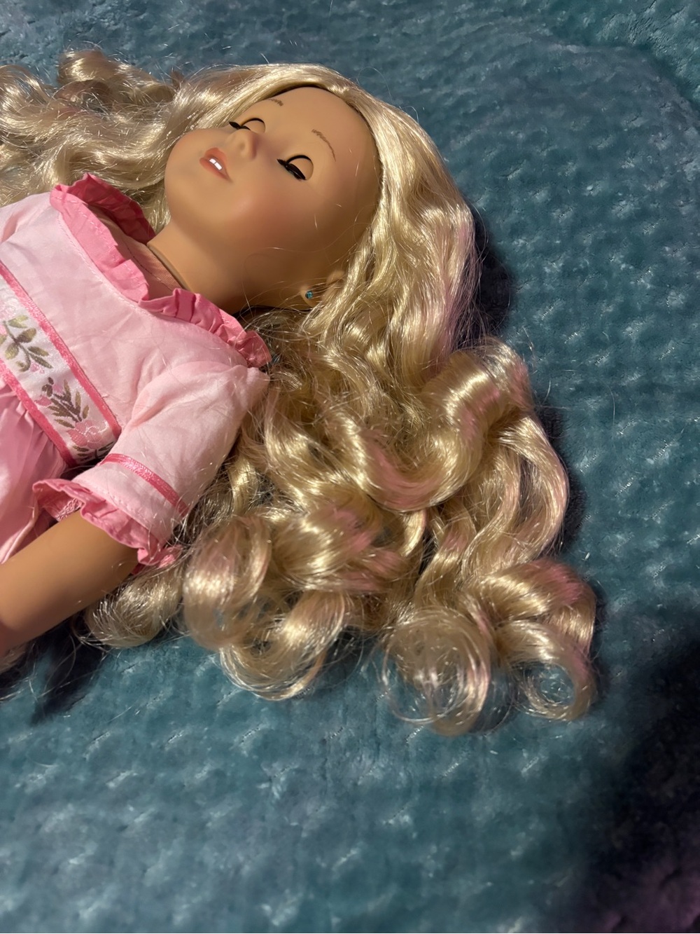 American Girl Caroline Abbott Doll in Light Pink Outfit - Picture 11 of 14